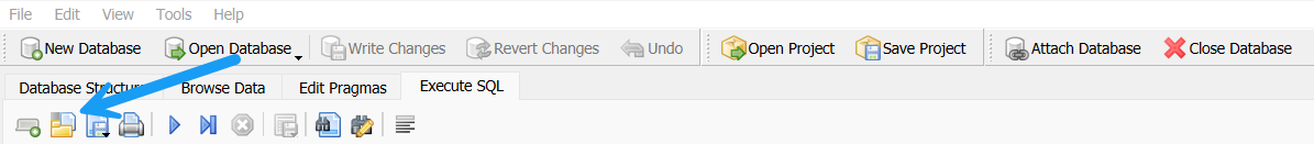 Open SQL File